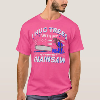 T-shirt C Drôle, J'Embrasse Des Arbres Avec Mon Arbre À tr
