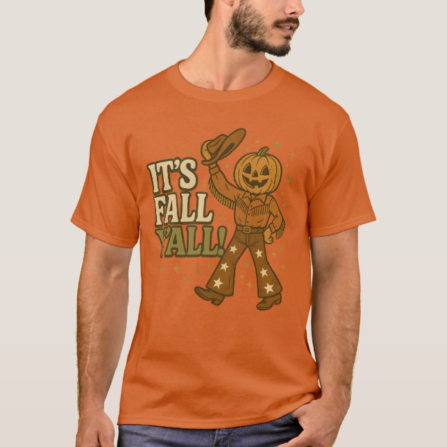 T-shirt C’est le Citrouille de Fall Y’all (Devant)