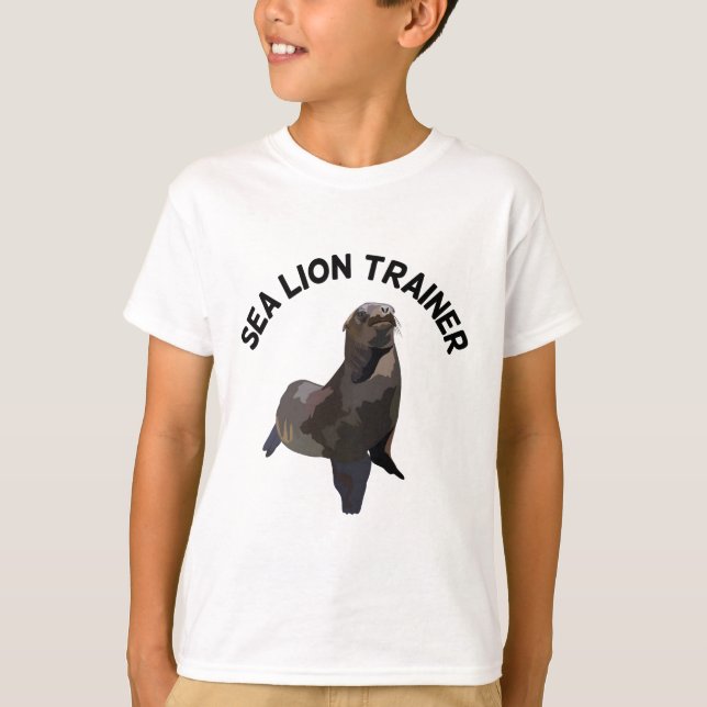 T-shirt C est pour California Sealion Keeper Trainer (Devant)
