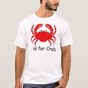 T-shirt C est pour le crabe