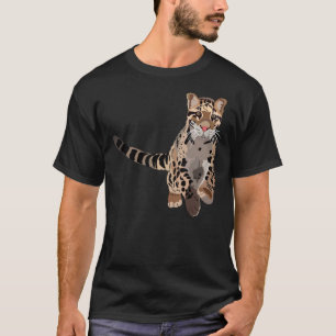 T-shirt C Est Pour Leopard Nuageux