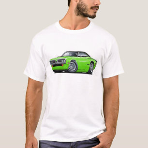 T-shirt C-Rayure supérieure Chaux-Noire de l'abeille 1970