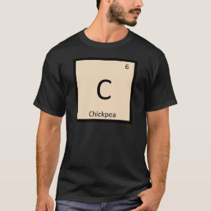 T-shirt C - Symbole de table périodique de la chimie du p