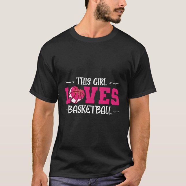 T-shirt Ça Aime Le Basket-ball (Devant)