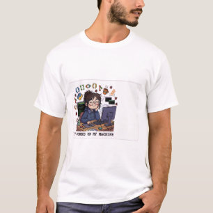 T-Shirt 'Ça marche sur ma machine' - Programmeur d
