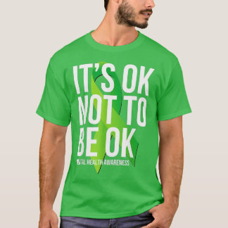 T-shirt Ça ne marche pas pour être OK Sensibilisation à la