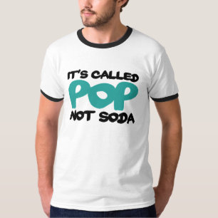 T-shirt Ça s'appelle pop et non soda