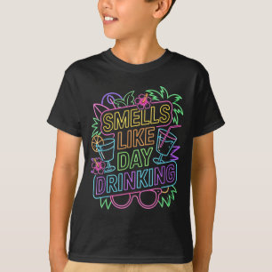 T-shirt Ça sent la beuverie diurne