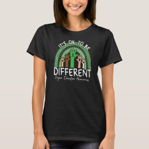 T-shirt Ça va d'être différent Sensibilisation au don d'or