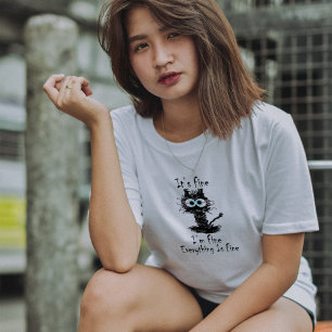 T-shirt Ça va, je vais bien, tout va bien.