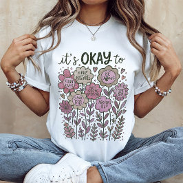 T-shirt Ça va pour Boho Floral