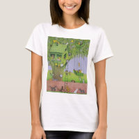 Cabane dans un arbre de chat