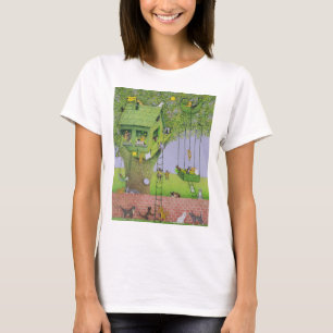 T-shirt Cabane dans un arbre de chat