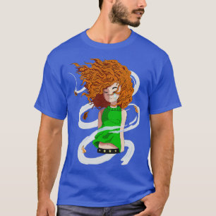 T-shirt Cabelos ao vento