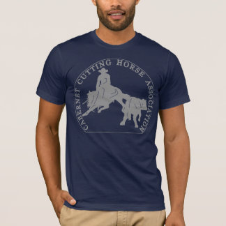 T - Shirt-Cabernet CHA amerikanisches Bleu-Logo T-Shirt