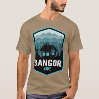 T-shirt Cabine de Bangor Maine Mountain