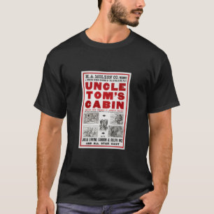 T-shirt Cabine de l’oncle Tom - Post de promotion de l