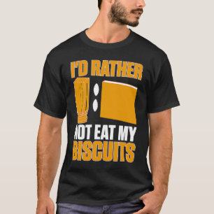 T-shirt Cabinetry Je préfère ne pas manger mes biscuits 1