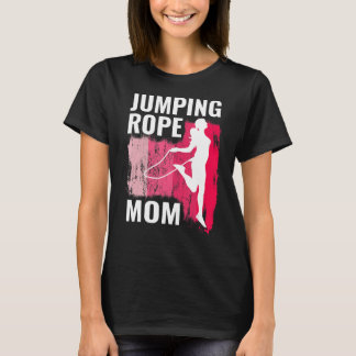 T-shirt Câble de saut Maman Câpe de saut pour femmes Câpe