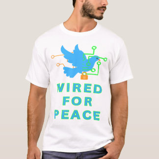 T-shirt Câblé pour la paix