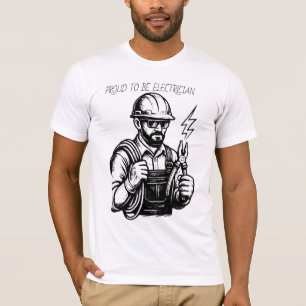 T-shirt Câblé pour l'alimentation : l'artisanat de l'élect