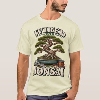 T-shirt Câblé pour le jardinage de bonsaï