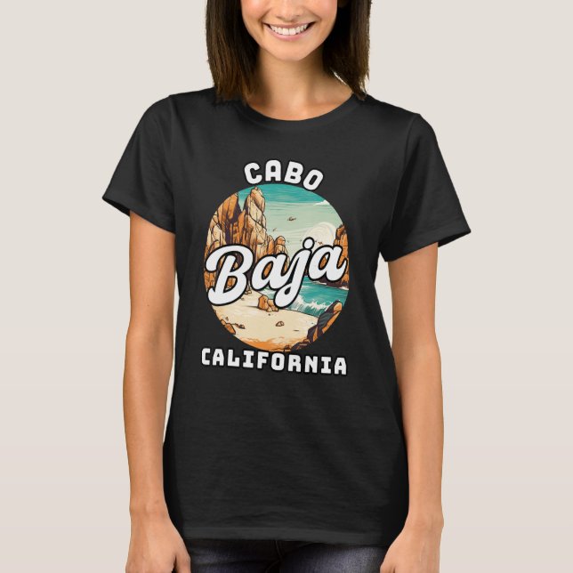 T-shirt Cabo Baja California Souvenirs (Devant)