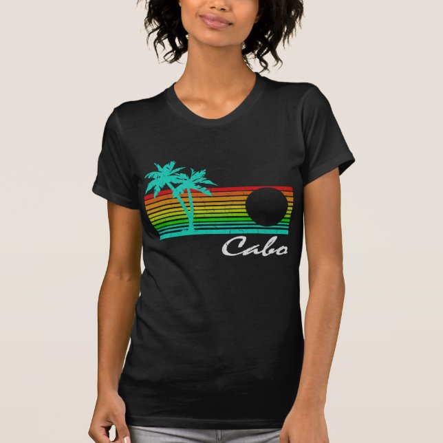 T-shirt Cabo San Lucas (affligé) (Devant)