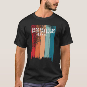 T-shirt Cabo San Lucas Mexique Rétro T Chemise
