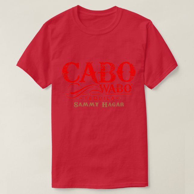 T-shirt Cabo wabo cantina tequila  (Design devant)