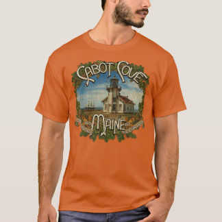 T-shirt Cabot Cove Maine 1780