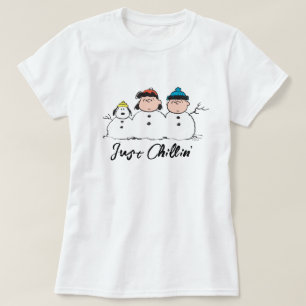 T-shirt cacahuètes 3 Personne Snowman