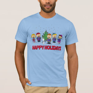 T-shirt cacahuètes Autour de l'arbre de Noël