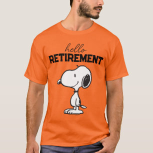 T-shirt cacahuètes   Bonjour Retraite