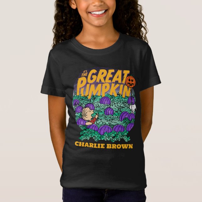 T-Shirt cacahuètes | C'est le grand Citrouille (Devant)