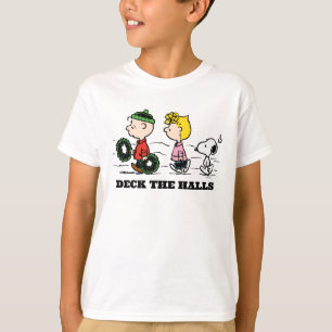 T-shirt cacahuètes Charlie Brown, Sally & Snoopy