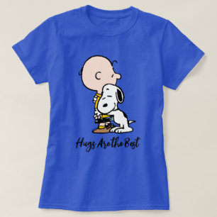 T-shirt cacahuètes   Charlie Brown & Snoopy Hug