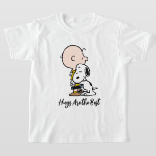 T-shirt cacahuètes   Charlie Brown & Snoopy Hug