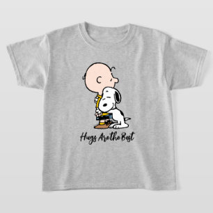 T-shirt cacahuètes Charlie Brown & Snoopy Hug