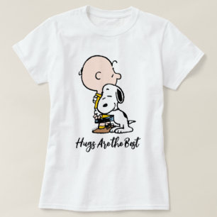 T-shirt cacahuètes Charlie Brown & Snoopy Hug