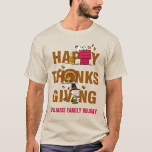 T-shirt cacahuètes   Combo Bon thanksgiving