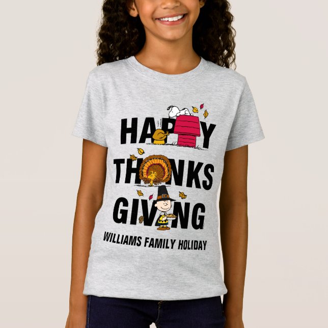 T-Shirt cacahuètes | Combo Bon thanksgiving (Devant)