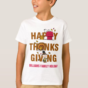 T-shirt cacahuètes   Combo Bon thanksgiving