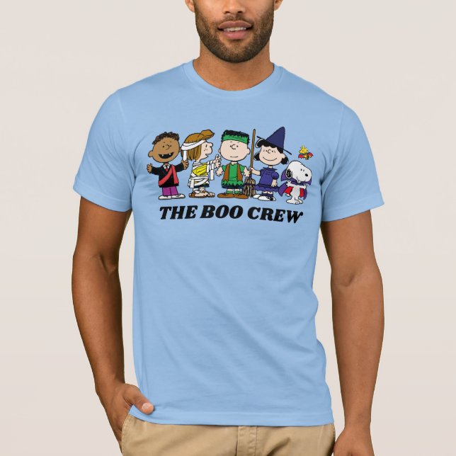 T-shirt cacahuètes | Halloween L'Équipage Boo (Devant)