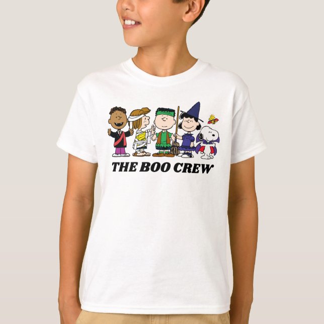 T-shirt cacahuètes | Halloween L'Équipage Boo (Devant)