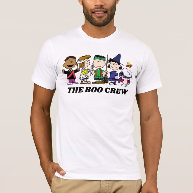 T-shirt cacahuètes | Halloween L'Équipage Boo (Devant)