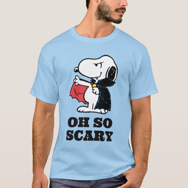T-shirt cacahuètes | Halloween Snoopy Vampire (Devant)