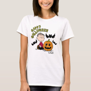 T-shirt cacahuètes Happy Halloween Linus