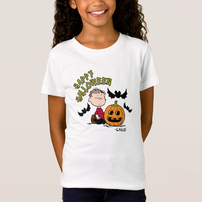 T-Shirt cacahuètes | Happy Halloween Linus (Devant)