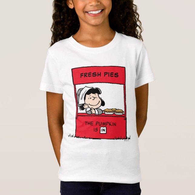 T-Shirt cacahuètes | Lucy Pilgrim Pie Stand (Devant)